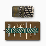 Gaucho Aztec Grooming Roll Canvas Black White 1