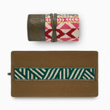 Gaucho Aztec Grooming Roll Canvas Multicolour Grren Grey Red Yellow 3