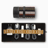 Gaucho Aztec Techroll Canvas Multicolour Stripes Black Red Yellow 1