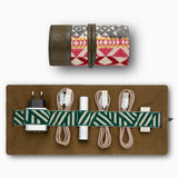 Gaucho Aztec Techroll Canvas Multicolour Grren Grey Red Yellow 1