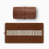 Gaucho Grooming Roll Tan Mens Manicure Set 4