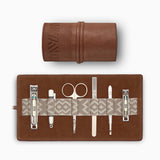 Gaucho Grooming Roll Tan Mens Manicure Set 1