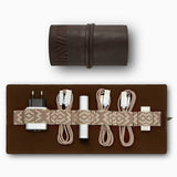 Gaucho Techroll Dark Brown Kit With Power Bank 1