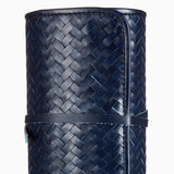 Herringbone Techroll Navy Blue Mobile Phone Accessories Kit Power Bank 4