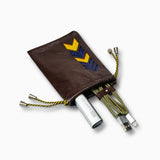 Gaucho Techpack Dark Brown Pouch With Power Bank 2