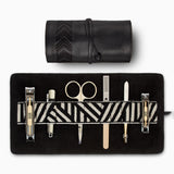 Gaucho Grooming Roll Black Mens Manicure Set 1