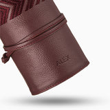 Gaucho Grooming Roll Bordeaux Red Men S Manicure Set 9