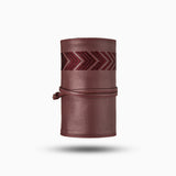 Gaucho Grooming Roll Bordeaux Red Men S Manicure Set 5