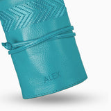 Gaucho Grooming Roll Manicure Set Teal Blue 5