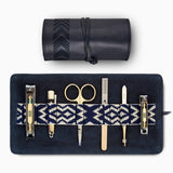 Gaucho Grooming Roll Navy Blue Men S Manicure Set 1