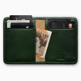 Herringbone Wallet Racing Green 2