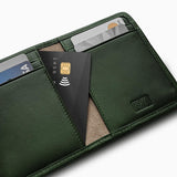 Herringbone Wallet Racing Green 3