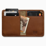 Herringbone Wallet, Tan