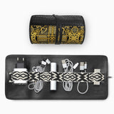 Herringbone Techroll Black New Lingwood 1