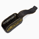 Herringbone Duo Zip Toiletry Bag New Lingwood 8