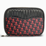 Herringbone Zip Around Toiletry Bag New Lingwood 6