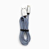 Cable Micro Usb 1M Grey Lead Cord For Charging Data Sync 4