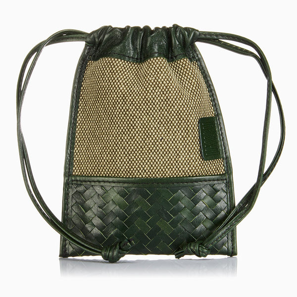Herringbone Techpack Racing Green Pouch With Power Bank 2