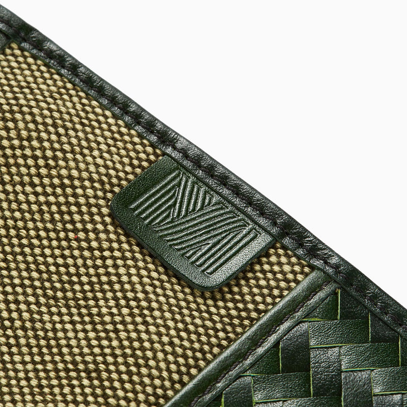 Herringbone Techpack Racing Green Pouch With Power Bank 3