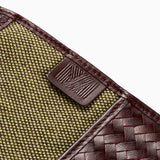 Herringbone Techpack Bordeaux Red Pouch With Power Bank 3