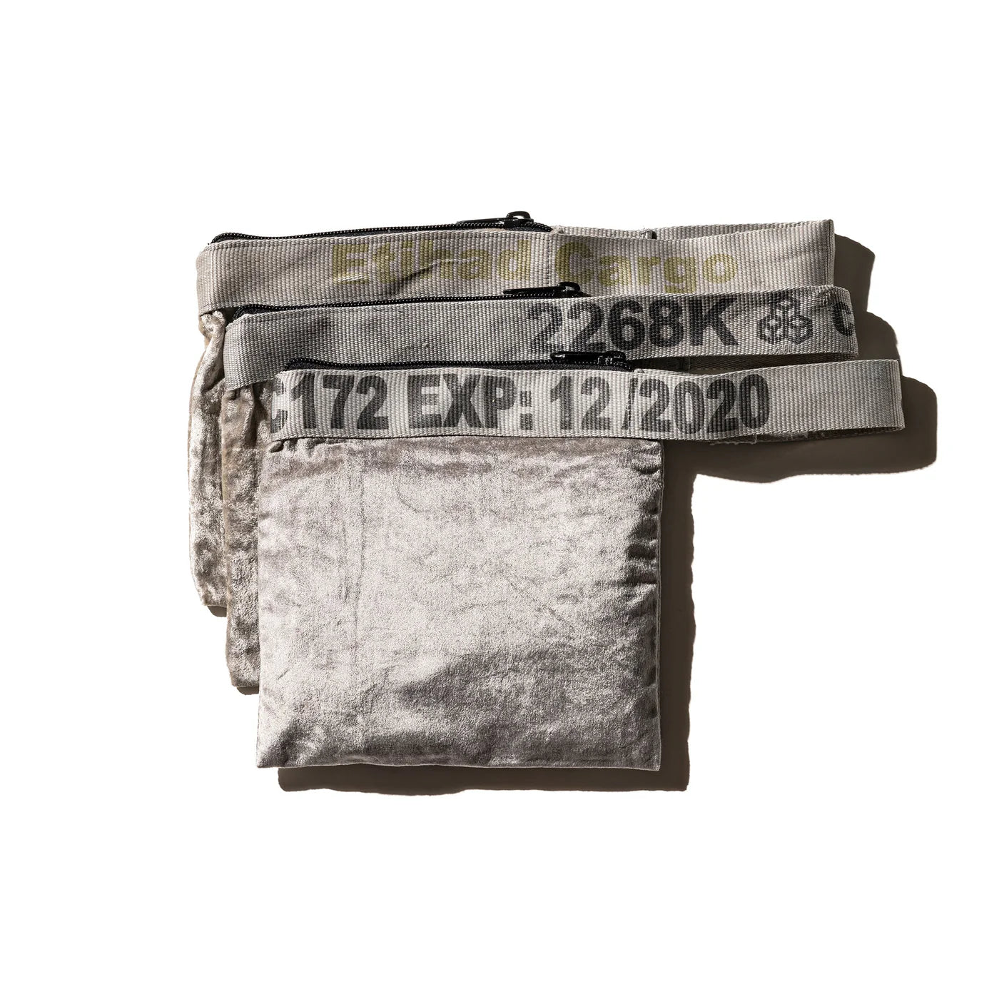 VINTAGE SLING BELT POUCH - Silver