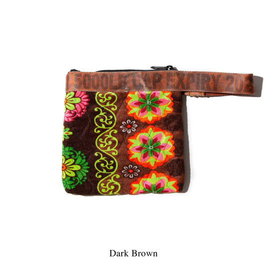Vintage Sling Belt Pouch – Brown