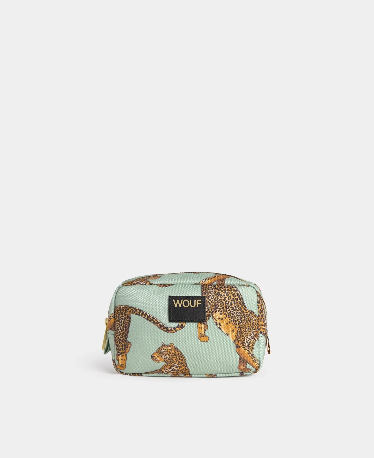 The Emerald Leopard Make-up bag
