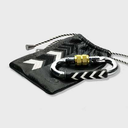 Gaucho Carabiner Pouch, Black