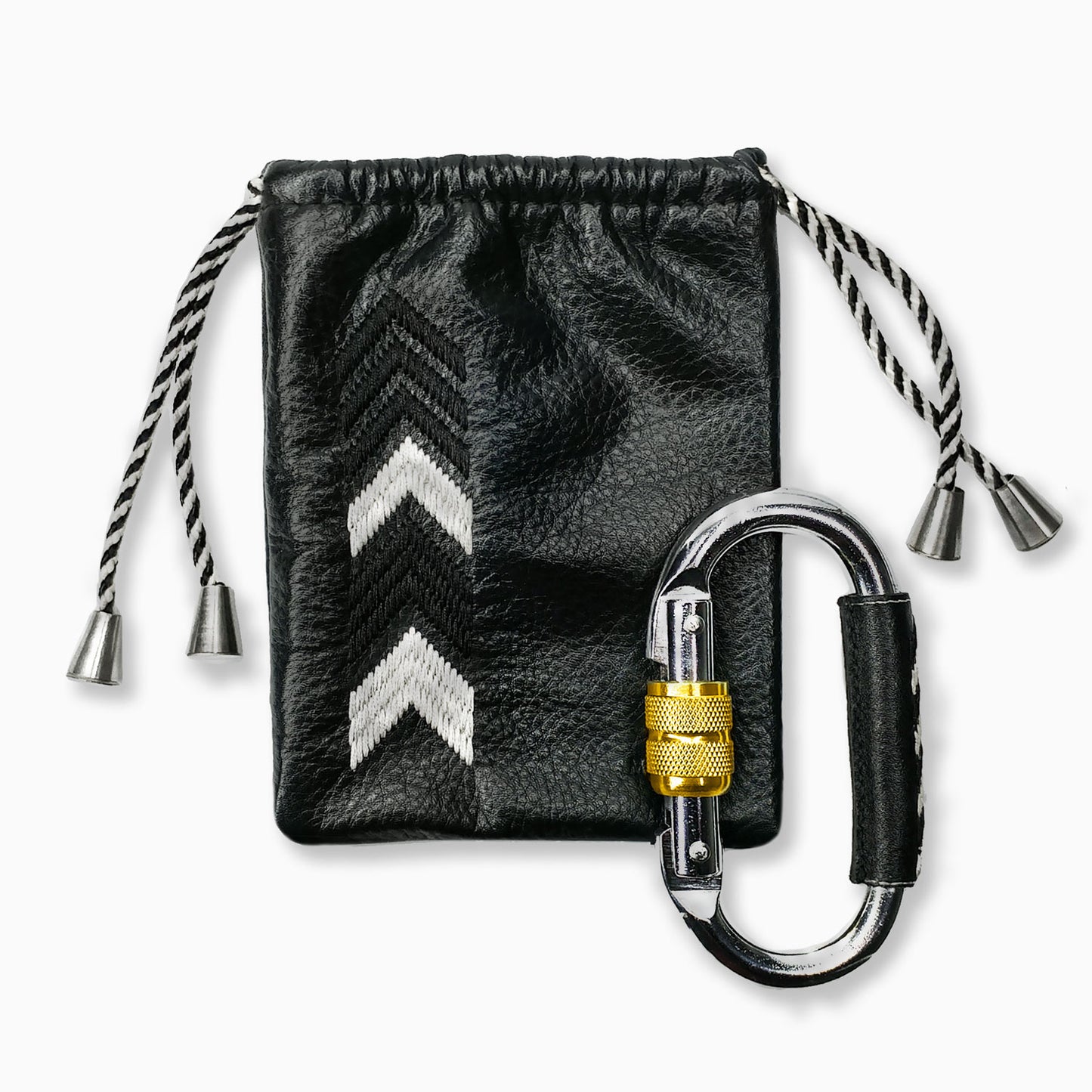 Gaucho Carabiner Pouch, Black