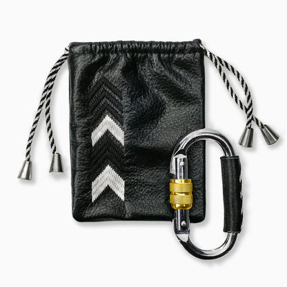 Gaucho Carabiner Pouch, Black