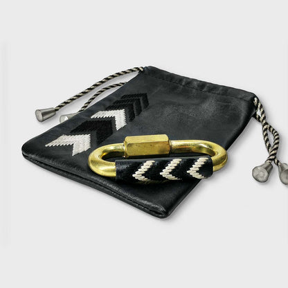 Gaucho Carabiner Pouch, Black