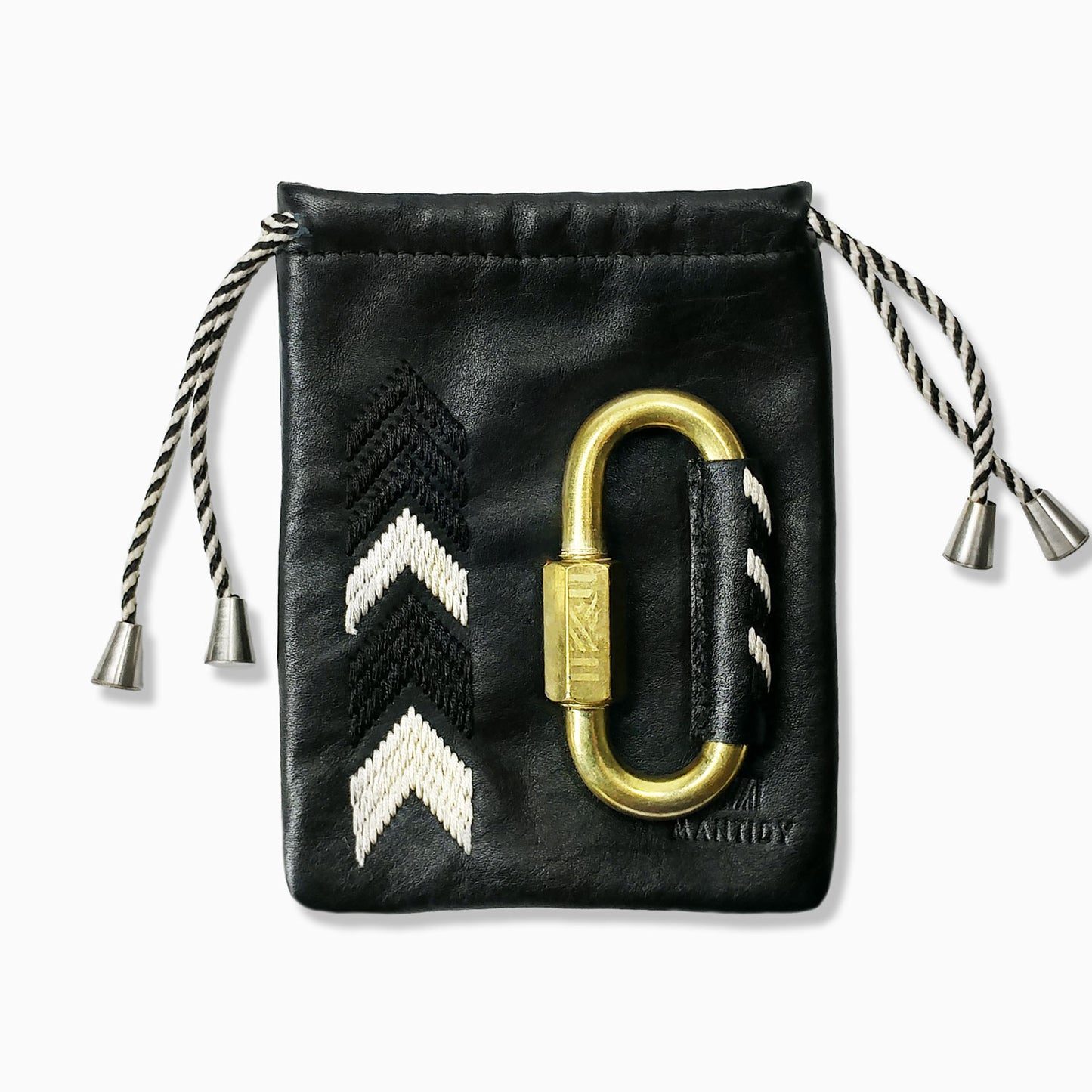 Gaucho Carabiner Pouch, Black