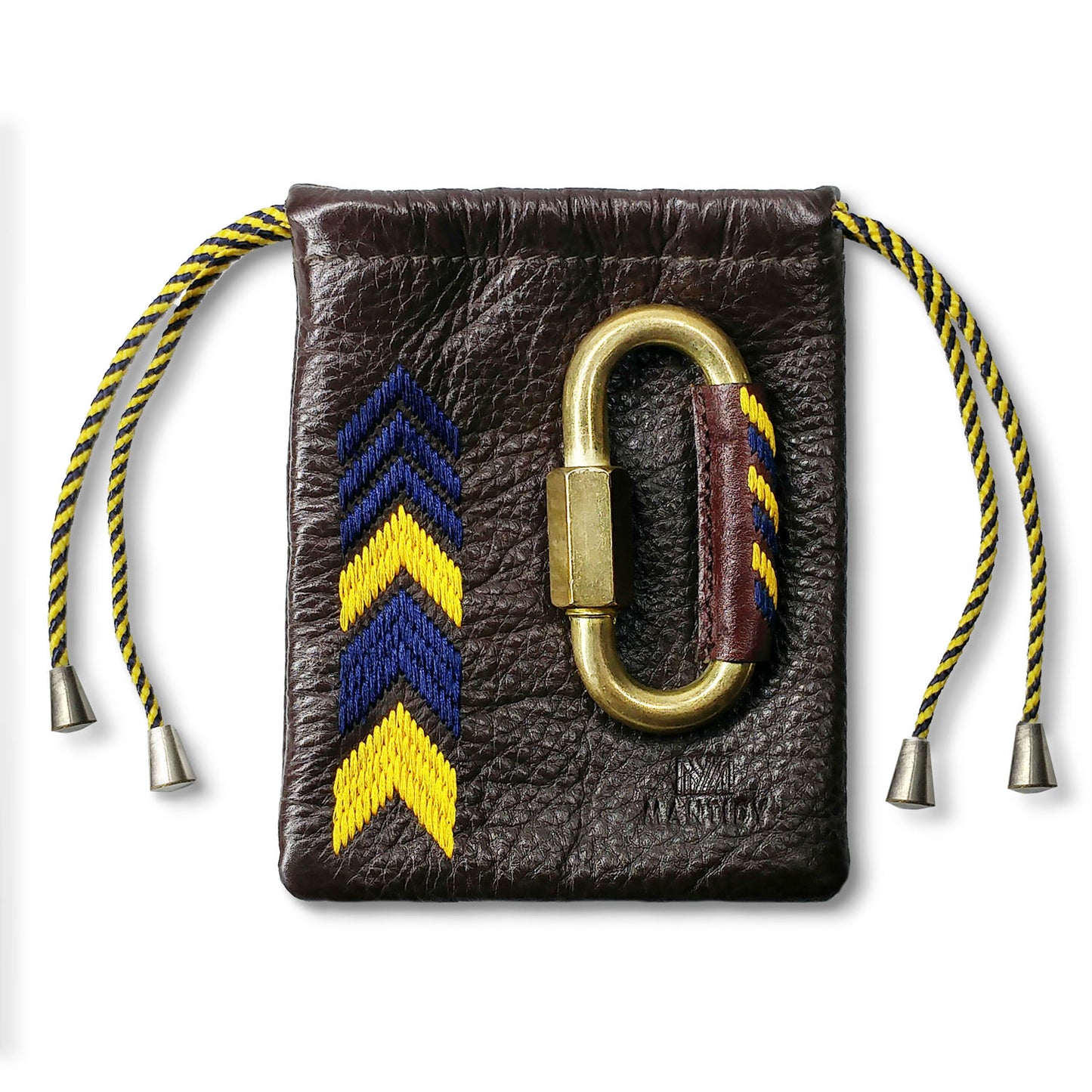 Gaucho Carabiner Pouch, Brown