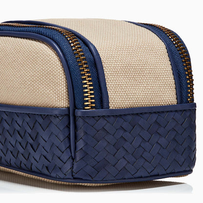 Mantidy X Konmari Duo Zip Toiletry Bag Blue 4