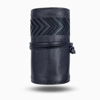 Gaucho Grooming Roll Navy Blue Men S Manicure Set 4