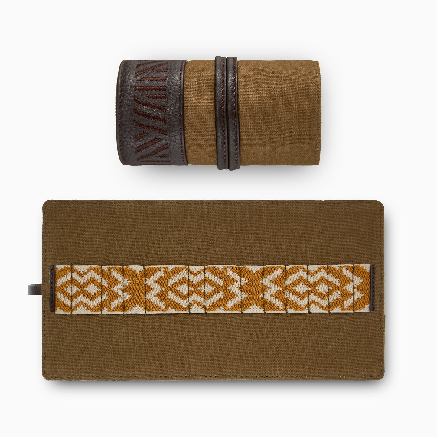 Gaucho Aztec Grooming Roll Canvas Khaki 3
