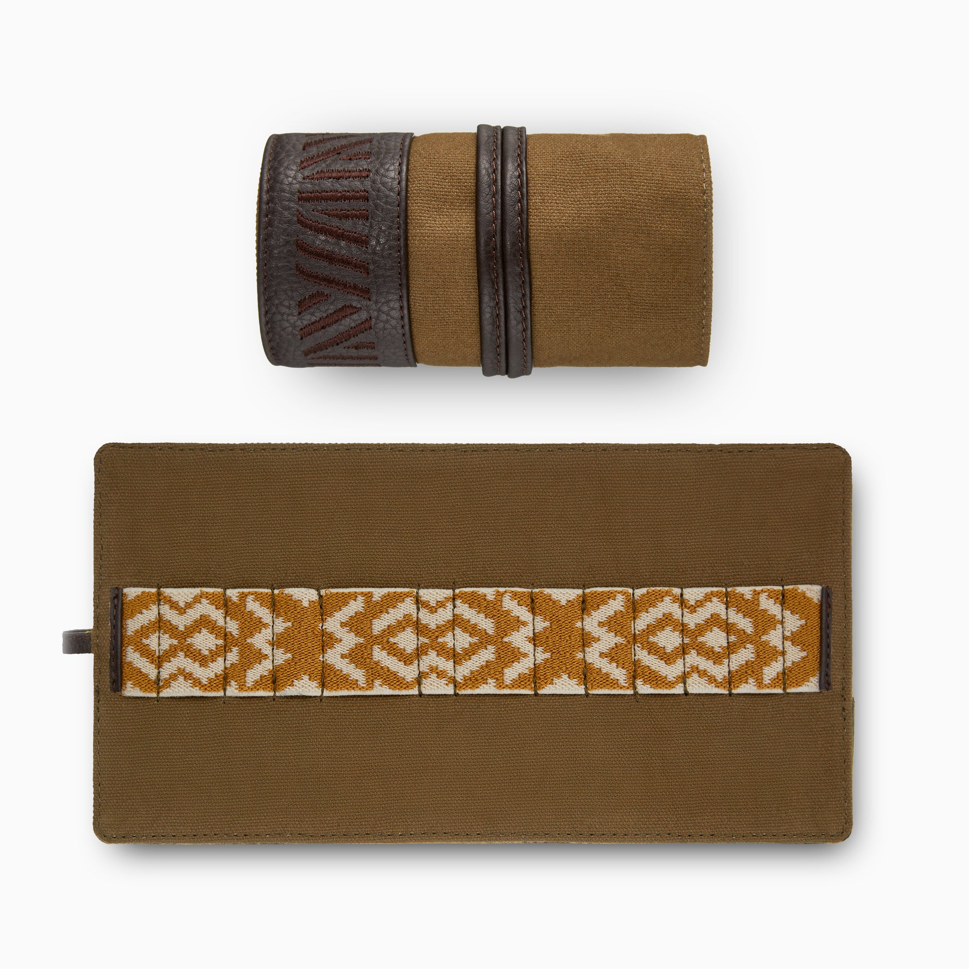 Gaucho Aztec Grooming Roll Canvas Khaki 3