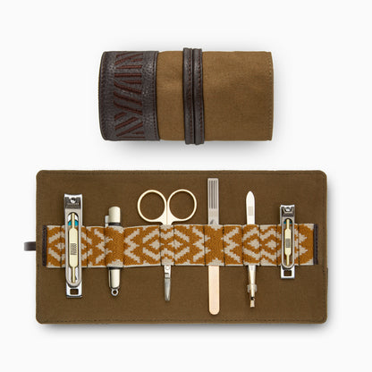 Gaucho Aztec Grooming Roll Canvas Khaki 1
