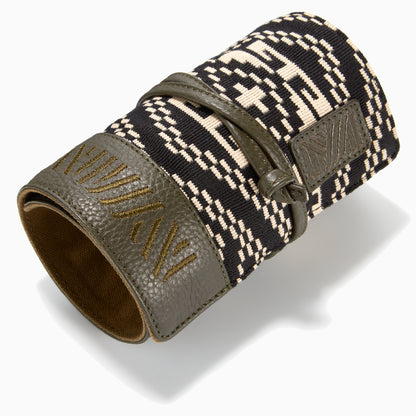 Gaucho Aztec Techroll Canvas Black White 2