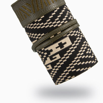 Gaucho Aztec Techroll Canvas Black White 4