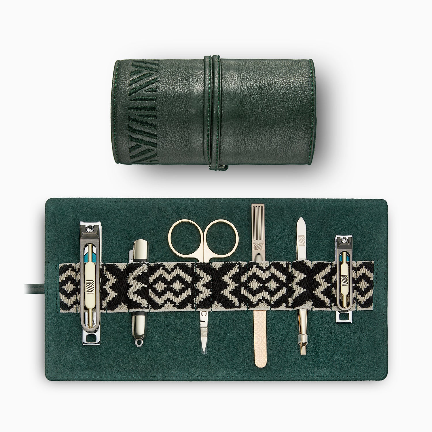 Gaucho Grooming Roll Racing Green Men S Manicure Set 1