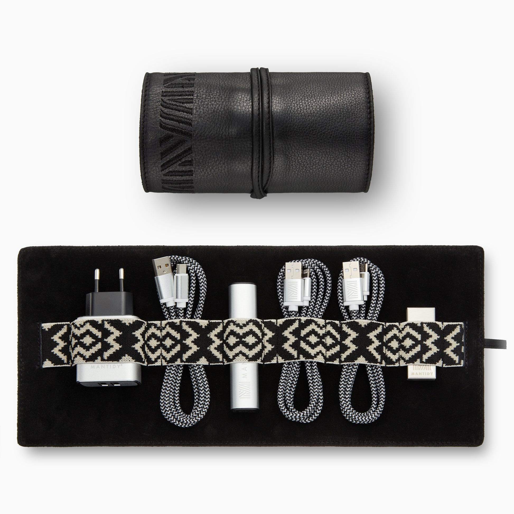 Gaucho Techroll Black Kit With Power Bank 1