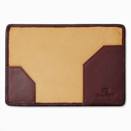 Passport Holder Bordeaux Red 3