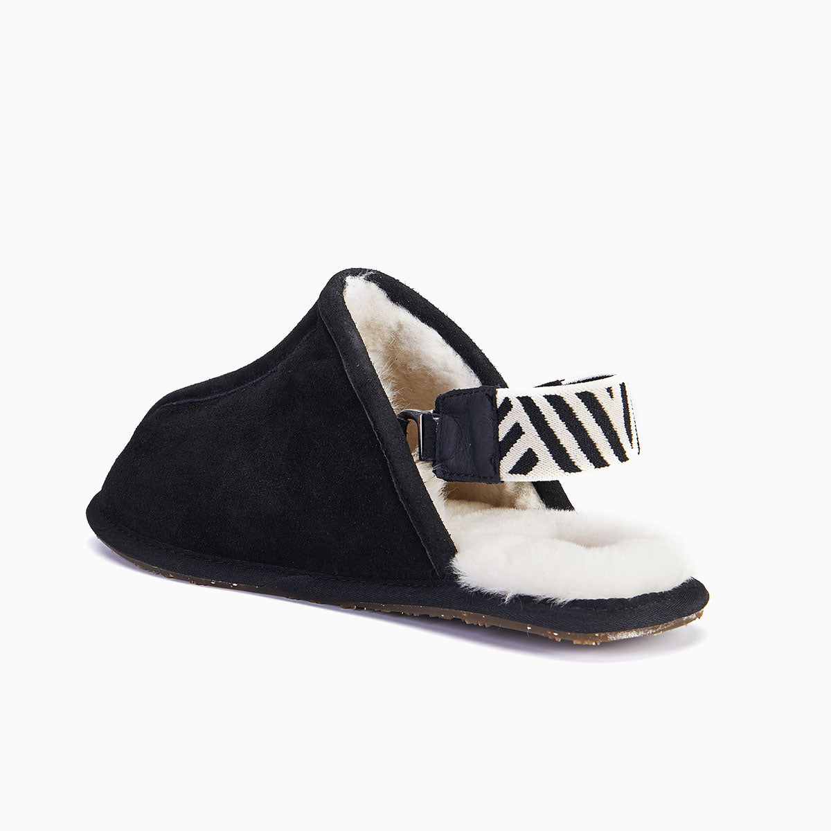 Men's Slippers Sling Back, Black