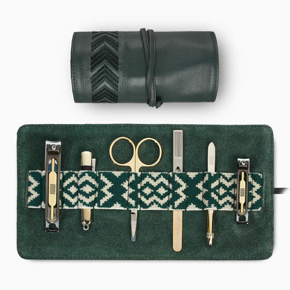 Gaucho Grooming Roll Racing Green Men S Manicure Set 3