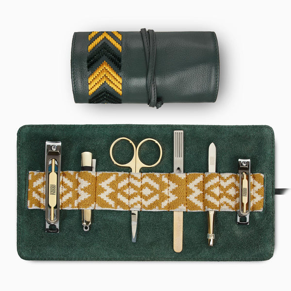 Gaucho Grooming Roll, Racing Green