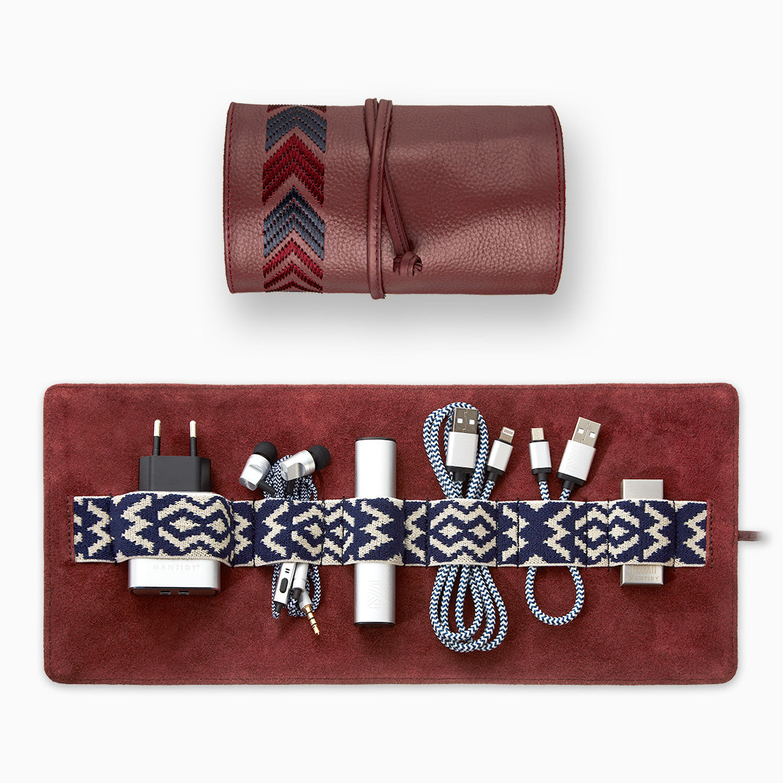 Gaucho Techroll Red Mobile Phone Accessories Kit Power Bank 3