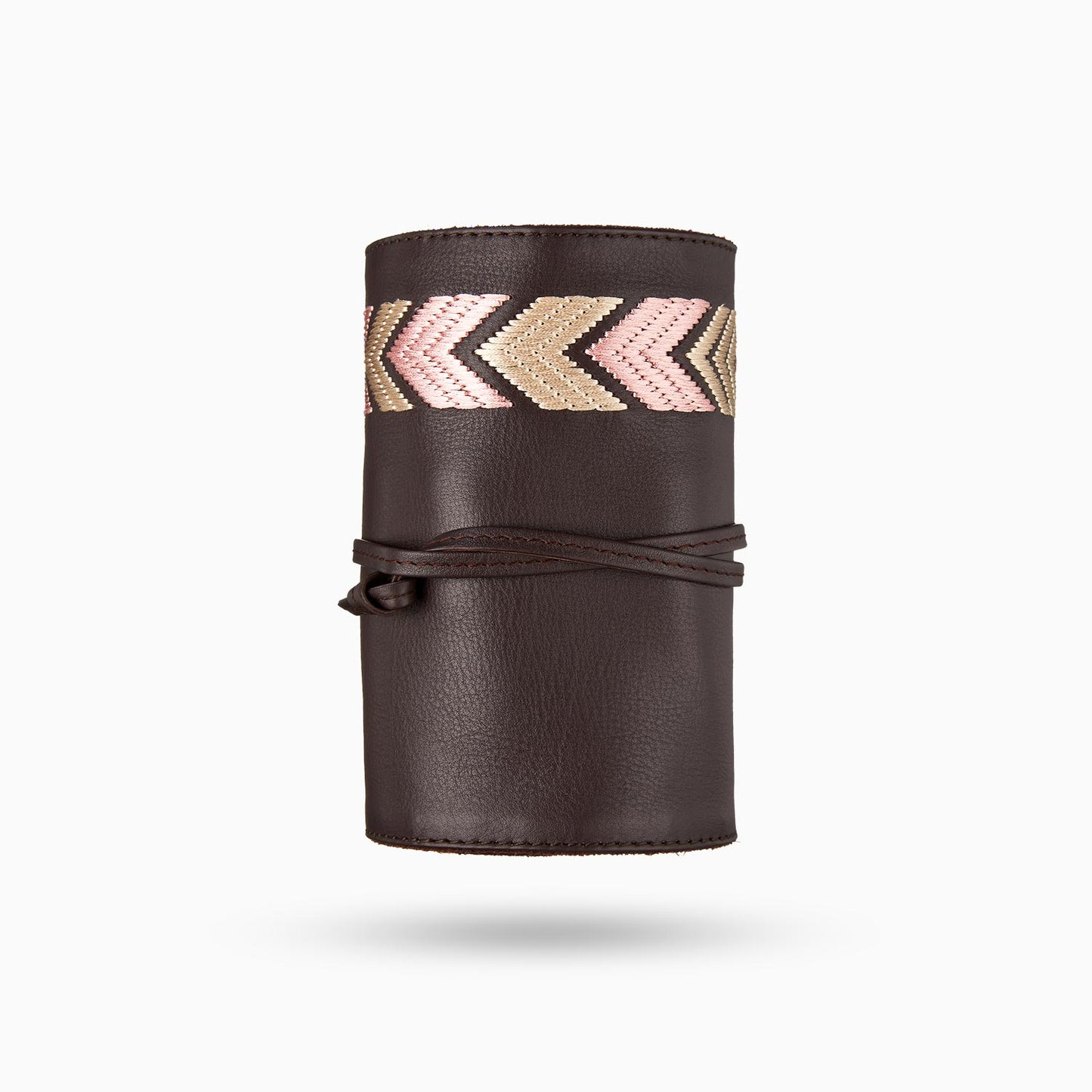 Gaucho Tech Roll Set Dark Brown Pink 2