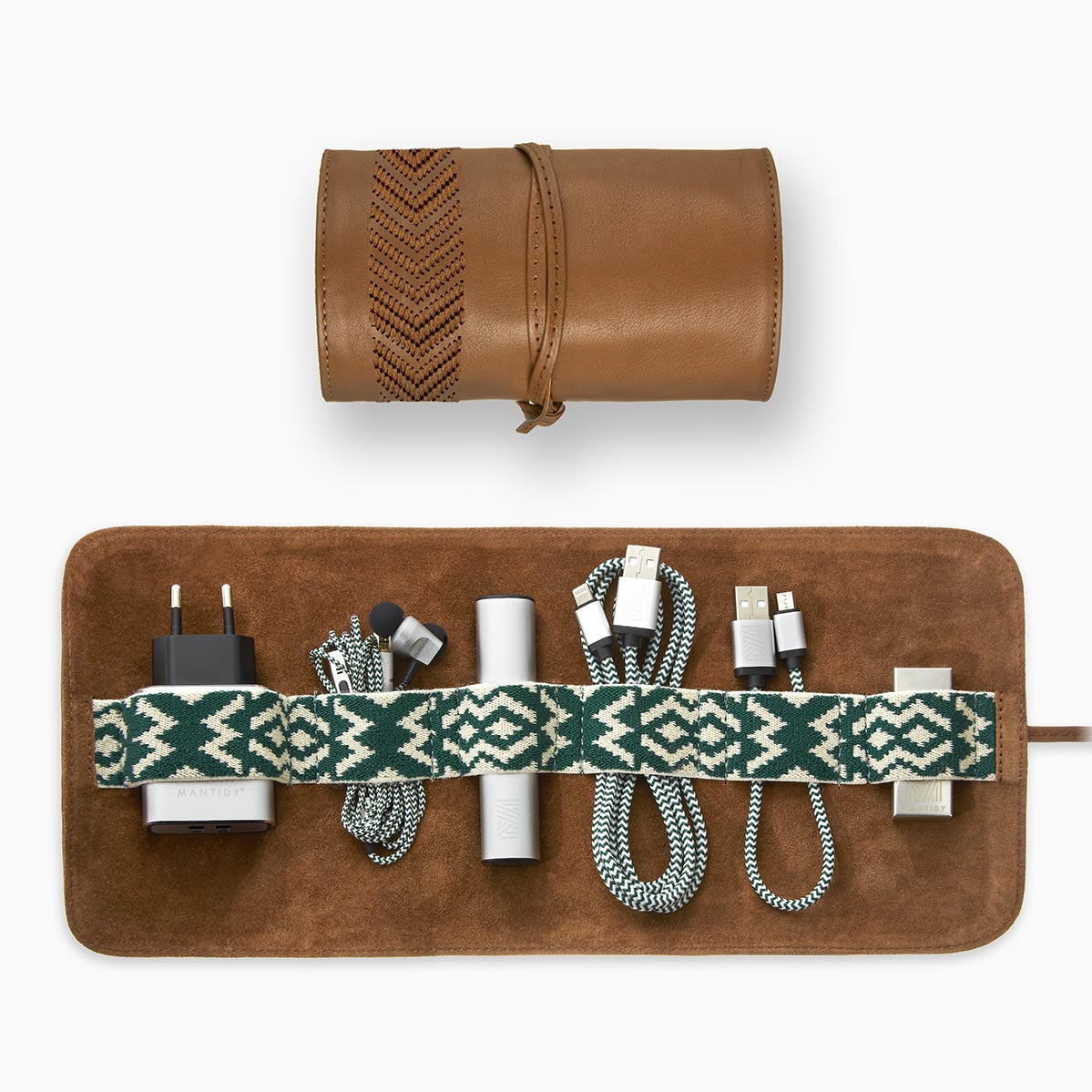 Gaucho Techroll Tan Kit With Power Bank 2