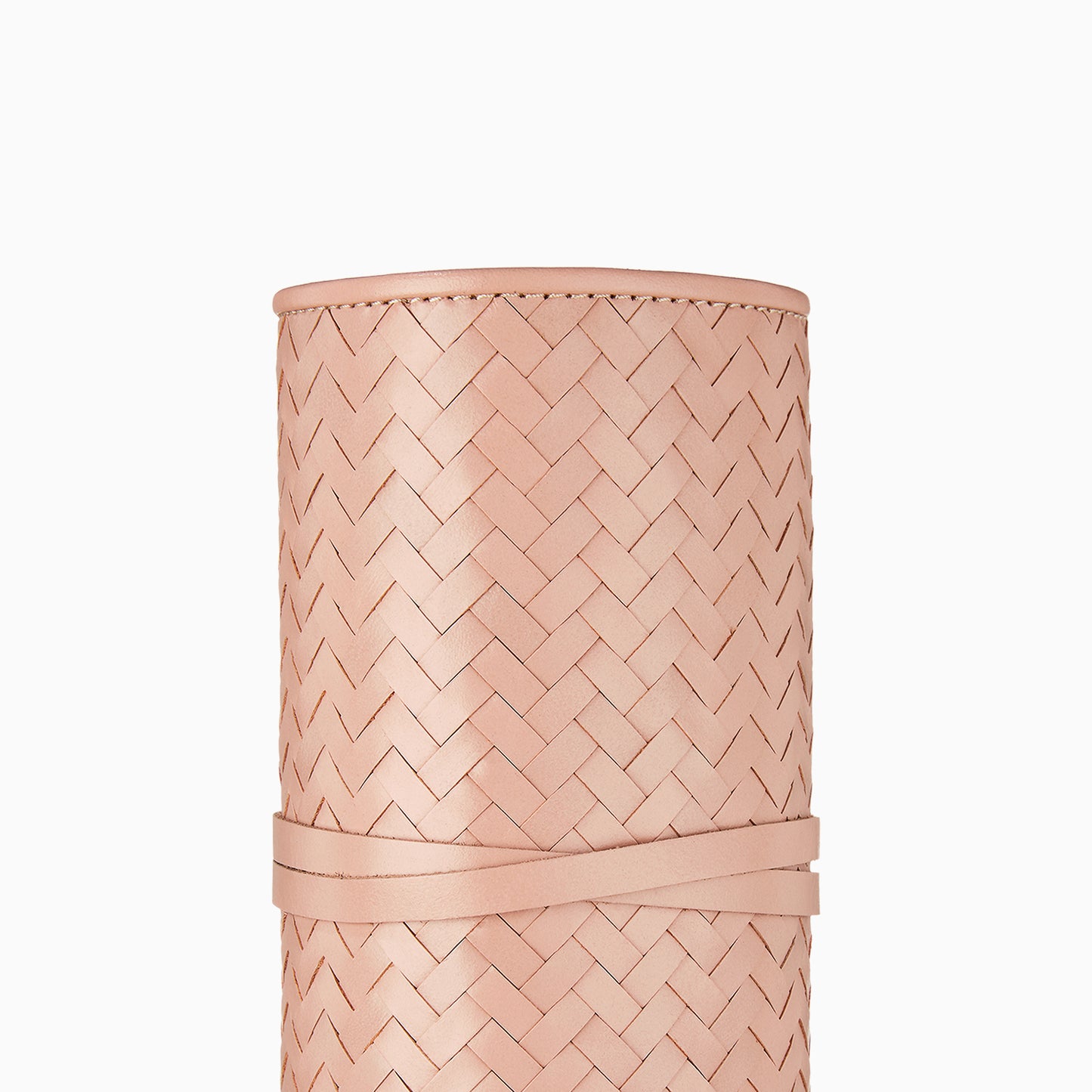 Herringbone Grooming Roll Dusty Pink Manicure Set 2